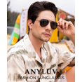 thumbnail image 2 of shiyou-Aviator Sunglasses For Men Women Polarized Retro Sun Glasses Driving UV400 Protection, 2 of 4