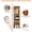 12"*12"*30", variant on Plywood 30" H Shaker Single Door Kitchen Wall Cabinet in Crisp White (12"/15"/18" Widths)