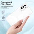 thumbnail image 5 of Compatible with Samsung Galaxy A14 5G Case, Ultra Slim Lightweight Bumper Soft TPU Clear Cover with Camera Shockproof Protective 3 In 1 Phone Cover for Samsung Galaxy A14 5G,White, 5 of 7