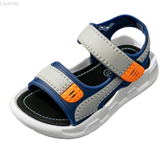 Liyamei Boy Fashion Comfortable Beach Sandals With Soft Soles In Summer Toddler Boy Sandals Size 9