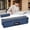 A, variant on Clearance Under $1! 1 Pack Simple Canvas Solid Color Pencil Case, 21x6x5cm Small Storage Bag, Versatile Makeup and Stationery Pouch
