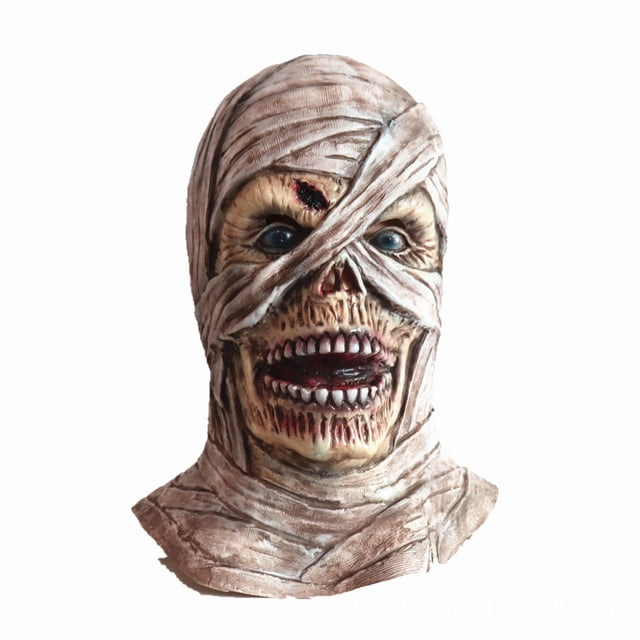 Máscara de vampiro aterrador de Halloween, máscara de látex de terror, monstruo malvado, espeluznante, máscara de cabeza completa, disfraz de fiesta, cosplay...
