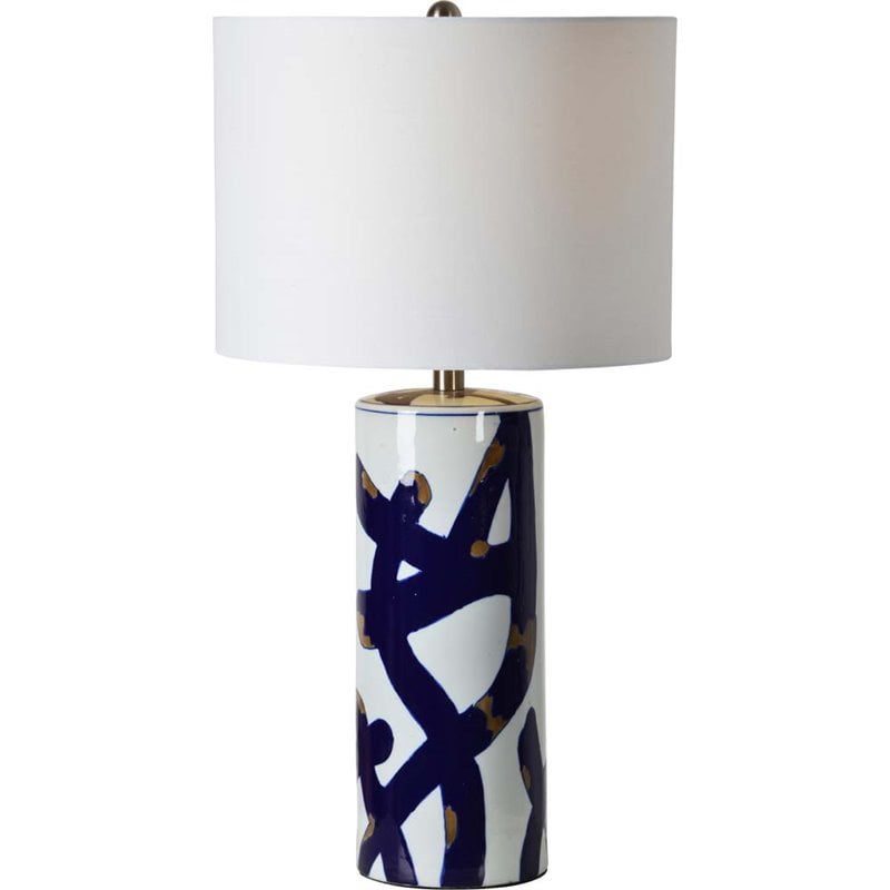 cobalt blue table lamp