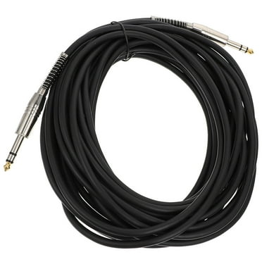 Stereo Audio Cable Professional Electric Guitar Bass Cable 6.35mm Instrument Cable