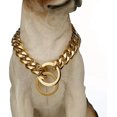 thumbnail image 1 of Aiyidi Collar De Perro Con Cadena Dorada, Gargantilla Ancha, 1 of 5