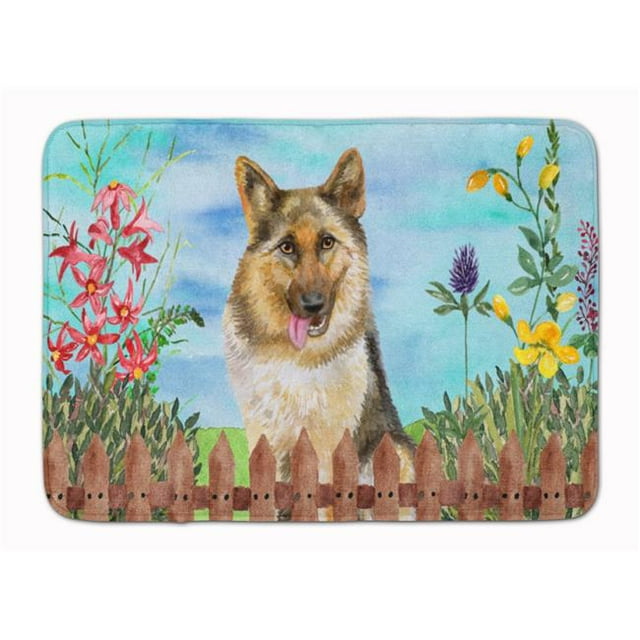 Carolines Treasures CK1216RUG German Shepherd Tapis en Mousse à Mémoire de Forme Lavable en Machine