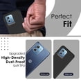 thumbnail image 5 of For Motorola G Stylus 5G (MultiCarrier 6.6" 16MP Camera) 2023 Tough Strong Hybrid (Magnet Mount Friendly) Case Cover - Black, 5 of 5