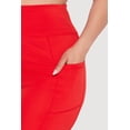 thumbnail image 5 of Women's Plus Size Solid Bike Shorts with Cell Phone Pockets, 5 of 5