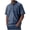 Navy, variant on GUZOM Mens Polo Shirt Relaxed Fit, Soft Washed Vintage Style Short Sleeve, Stretch Casual Shirt for Men with Pocket, Big & Tall Sizes S-5XL, Mint Green,Size M