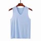 thumbnail image 2 of Qarigey Ropa interior sin mangas para hombres Chaleco deportivo de ajuste a la moda Amigable con la piel Cuidado fácil Muchos colores Underwaist Fitness Camisetas azul cambridge XL 115-125 Libras Qarigey AP013342-04, 2 of 6