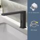 thumbnail image 1 of Grifo de fregadero de baño sin contacto, Sensor automático de manos libres, grifo de lavabo de baño inteligente, grifo de fregadero frío/mezcla, 1 of 5