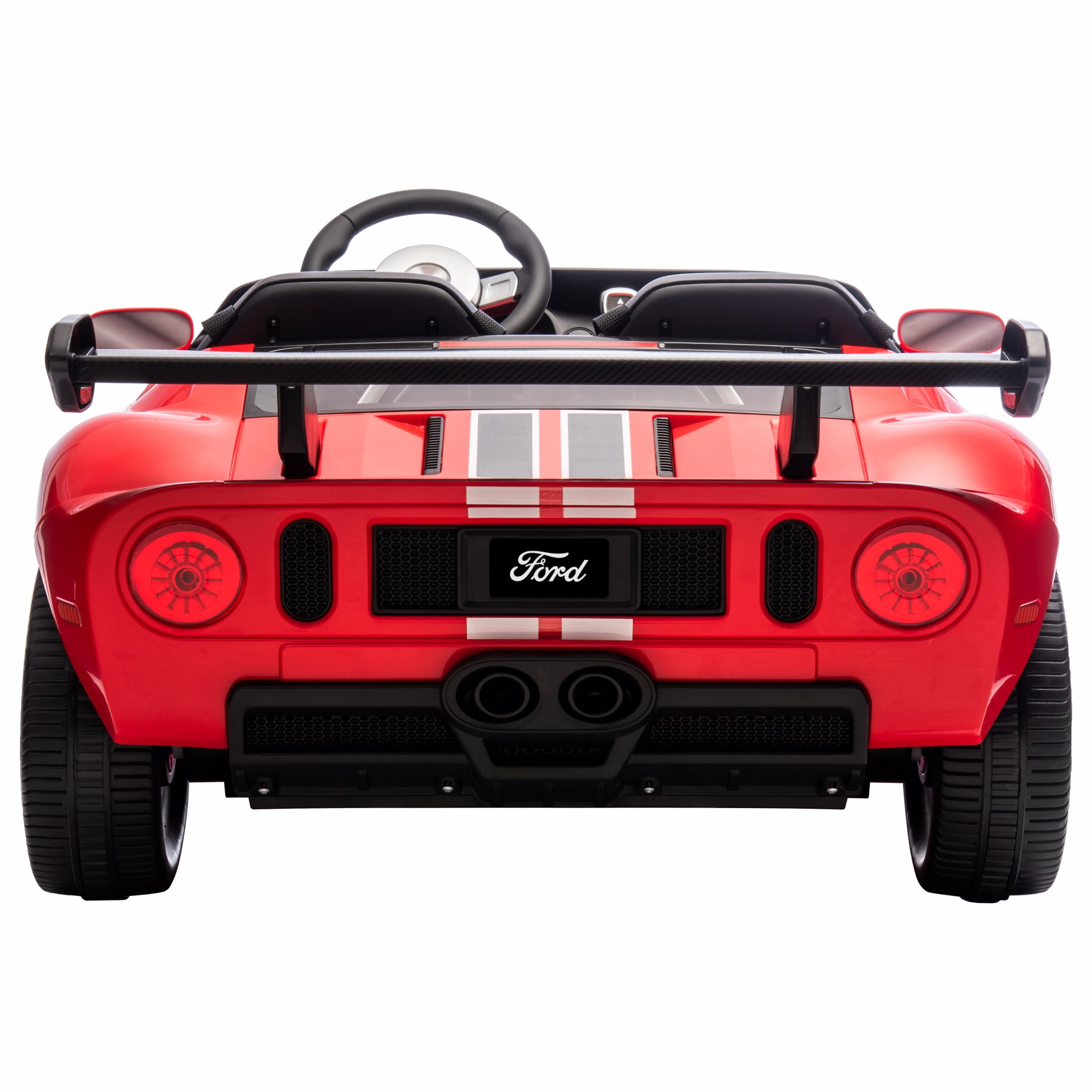 Ford GT Convertible, 12V Battery Powered Ride on, with Remote Control, Ages 3+, Red