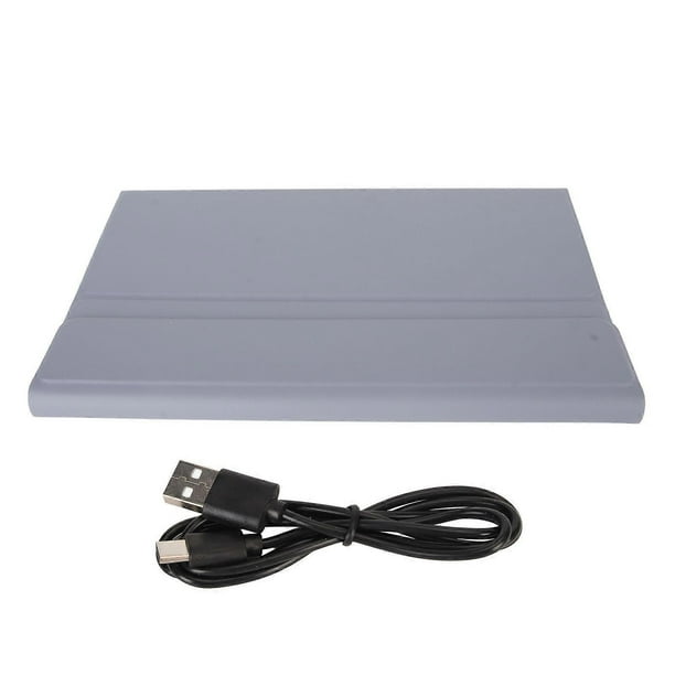 Tablet Keyboard BT Magnetic Case Pencil Holder Precise Cutout Wireless Keyboard for Tab P11 2nd Gen Pad Plus 2023 11.5in Purple