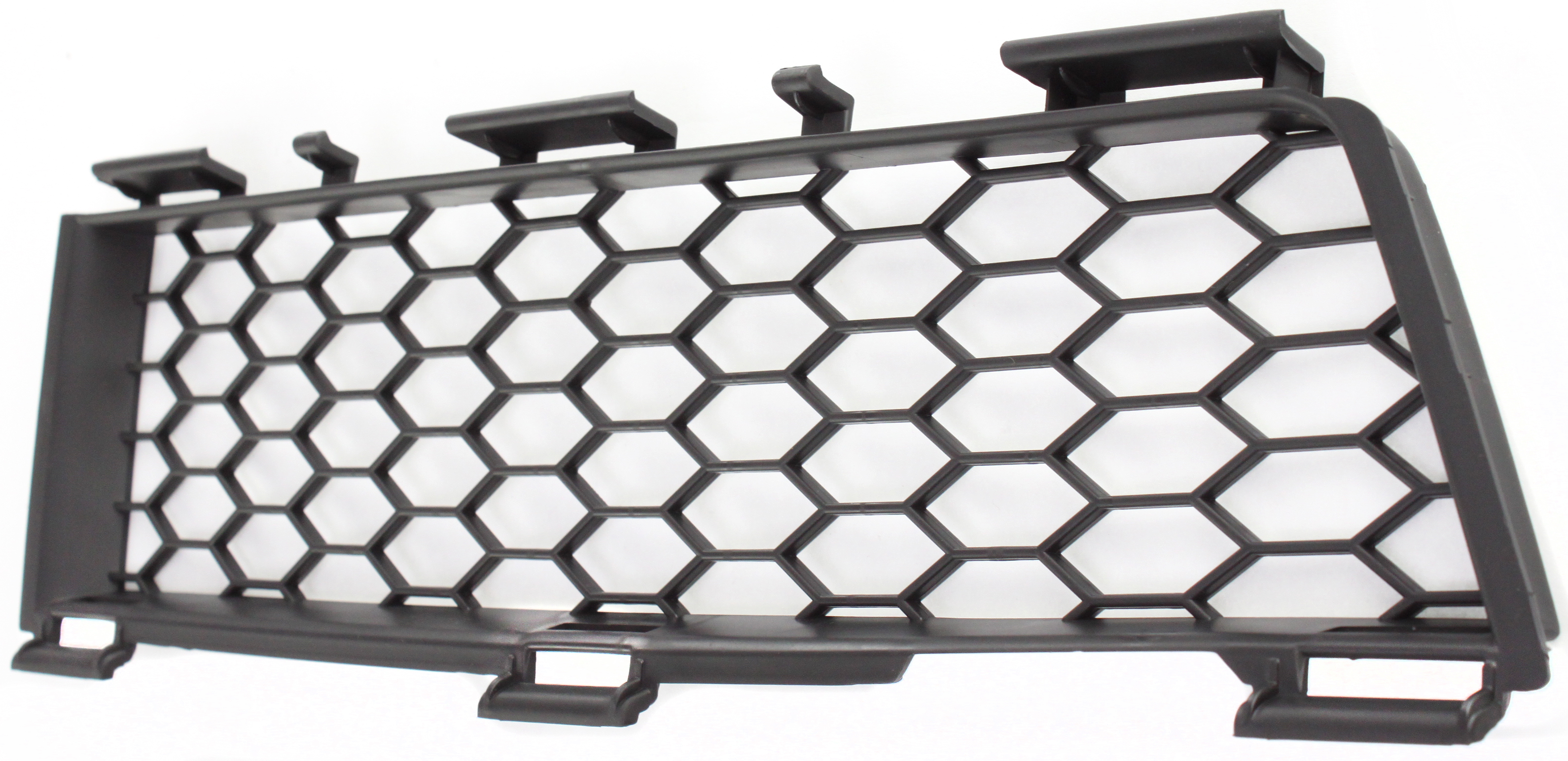 Bumper Grille Compatible With 2003-2004 Pontiac Vibe Front, Right Passenger Textured Black