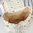 thumbnail image 4 of Junior High School Student Schoolbag With An Like Polka And Bow Design Double Shoulder, 4 of 5