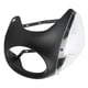 thumbnail image 5 of Carenado de faro delantero de motocicleta de 7 pulgadas, superficie lisa, resistente al envejecimiento, resistente al desgaste, apto para faros redondos, motocicleta, negro mate y transparente, 5 of 12