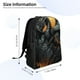 thumbnail image 4 of Balery Full Moon Black Dragon Mochila - Mochila Estilosa y Duradera para Laptop de 15 Pulgadas con Tela Oxford Impermeable, 4 of 8
