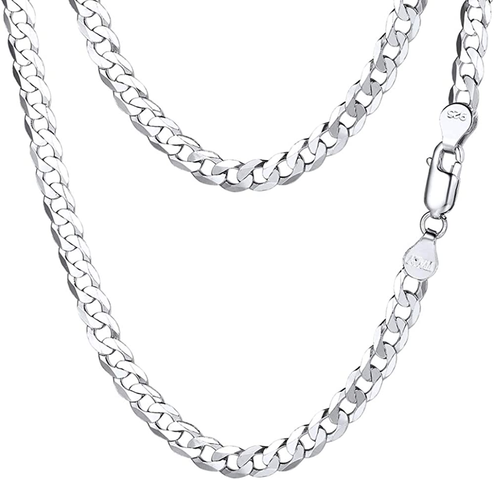 925 Sterling Silver Italian Figaro 