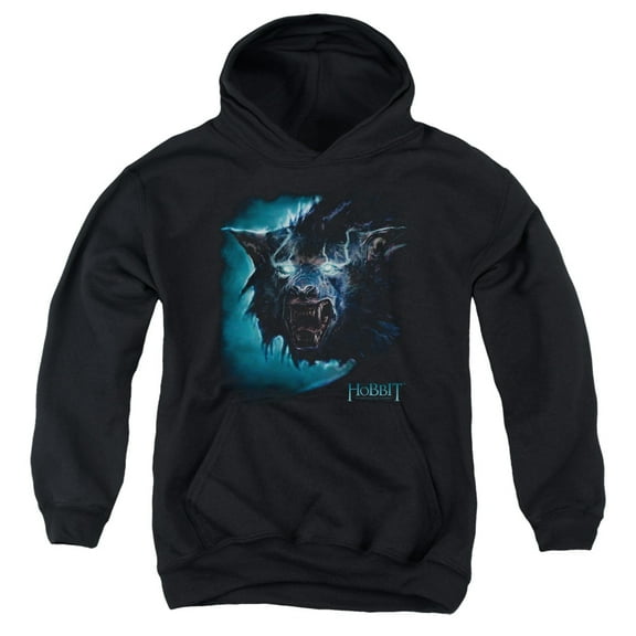 The Hobbit Warg Youth Pullover Hoodie Sweatshirt Black