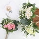 thumbnail image 4 of Flores artificiales Cateissary decoración boda rosa, 4 of 6