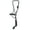 Black, variant on Hilason Braided Nylon Knotted Rope Horse Halter With 8 Ft. Lead Rope Heavy Duty Training Halter