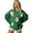 Dark green santa cla, variant on Women Sequins Long Sleeve Christmas Sweatshirt Santa Graphics Loose Pullover Top
