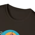 thumbnail image 3 of Man in Clouds Dream Unisex Softstyle T-Shirt Boho Egyptian Style Trip, 3 of 3