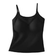 thumbnail image 6 of SwiftWear Women's Basic Camisole Tank Top with Built in Bras Scoop Neck Adjustable Spaghetti Strap Cami Soft Summer Sleeveless Tops, 6 of 7