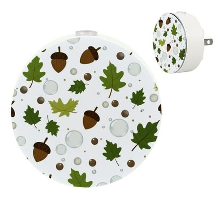 

YZUOUZY Bedside Lamps Small Lamp Small Lamps Set of 2 Nature Acorns Leaves