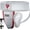 White, variant on RDX Groin Protector with Cup for Muay Thai, Abdo Gear Men, White, M