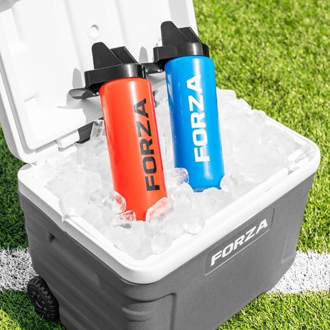 FORZA IceGuard Wheeled Cooler Box | Portable Ice Chest with Handle & Wheels – Keeps Contents Cold for 72 Hours – Ideal for Beach, BBQ, or Team Sports [20L 41L 47L 98L]
