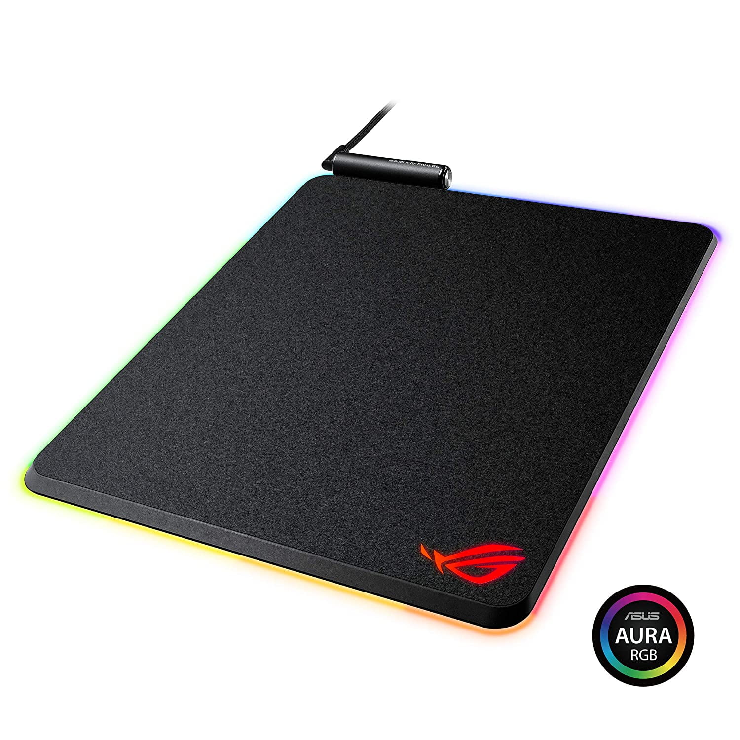 Asus Rgb Lighting Non Slip Base Vertical Gaming Mousepad 12 6 X 14 6 Walmart Com