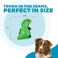 thumbnail image 3 of Outward Hound Xtreme Seamz Dino Squeaky Plush Dog Toy - Reinforced Dense Stuffing Plush Toy, 3 of 6