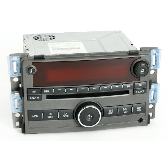 Restored Saturn Aura 2007-08 Radio AMFM 6 Disc CD Player w Aux Input 15835878 (Refurbished)