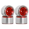 thumbnail image 1 of 1.0In Beadlock Wheel Rim Wheel Hub for 1/18 1/24 RC Crawler Car,C, 1 of 5