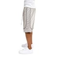thumbnail image 3 of Victorious Men's Active Athletic Drawstring Side Mesh Basketball Shorts, Up To 5X, 3 of 6
