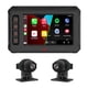 thumbnail image 1 of Cámara de salpicadero portátil Speravity para motocicleta con pantalla táctil de 3,5 pulgadas DVR inalámbrico Android Auto Dual 1080P, 1 of 6