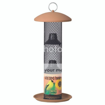 No No Tan Straight Sided Sunflower Tube Feeder