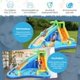 Sub 5 Box Water Inflatables QHOMIC 5-in-1 Outdoor Inflatable Water Slide with Blower, Pool, Water ...