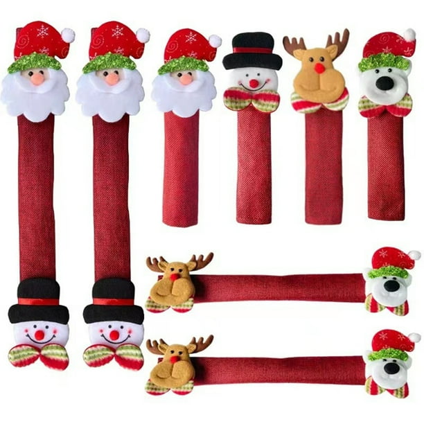 Cubierta Protectora para Tirador Puerta Navidad Conveniente Decoraciones Interiores
