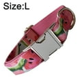 thumbnail image 2 of Conjunto de cinturón y bufanda con cuello para perro, color sandía, adecuado para entrenamiento al aire libre para perros y gatos de tamaño mediano, 2 of 5