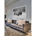 thumbnail image 4 of Marmont Hill Buffalo Grazing Framed Wall Art, 4 of 5