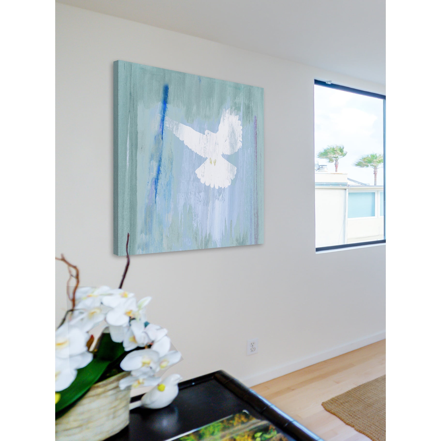 "Angelic Dove" Painting Print on Wrapped Canvas