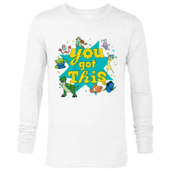 Disney PIXAR You Got This Feelin’ Good - Long Sleeve T-Shirt for Men - Customized-White