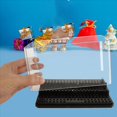thumbnail image 2 of 6X Caja de Presentación de Mini Figuras, Caja de Presentación de Bloques de Construcción Apilable A Prueba de Polvo para Juguetes de Figuras de Acción, 2 of 4