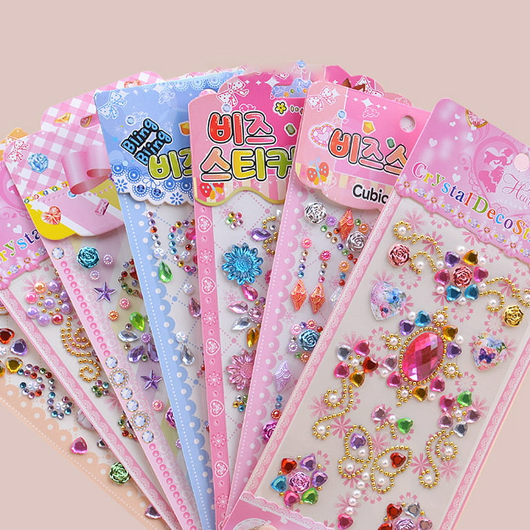 Wholesale Colorful Rhinestones Stickers Craft Set for Children DIY Notebook  - China Plastic Toy and Cartoon Character price
