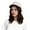 White, variant on Womens Adjustable Mommin Embroidery Canvas Trucker Hat Ponytail Baseball Cap