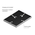 thumbnail image 3 of Aluminum Metal and Glass Single Picture Frame 9x12, 3 of 7