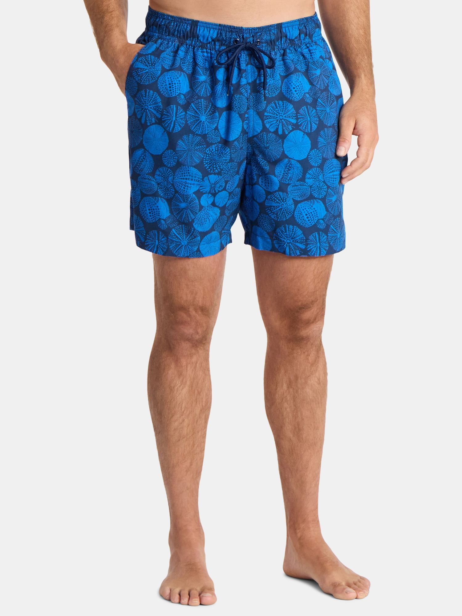 George Men's and Big Men's Swim Trunks, 6'' Inseam, 2-Pack, Sizes S-3XL