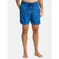 thumbnail image 5 of George Men's and Big Men's Swim Trunks, 6'' Inseam, 2-Pack, Sizes S-3XL, 5 of 7